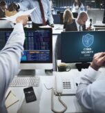 Cyber Security Protection Firewall Interface Concept