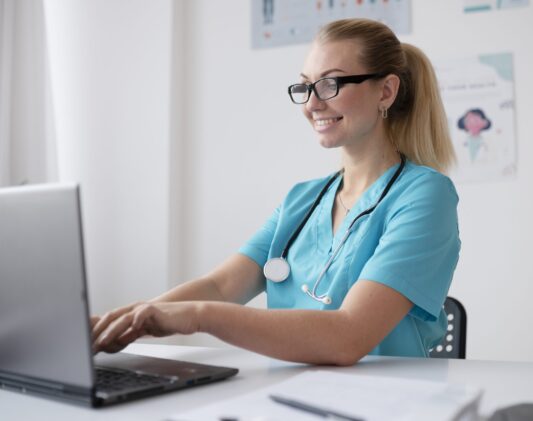 doctor-doing-their-work-pediatrics-office